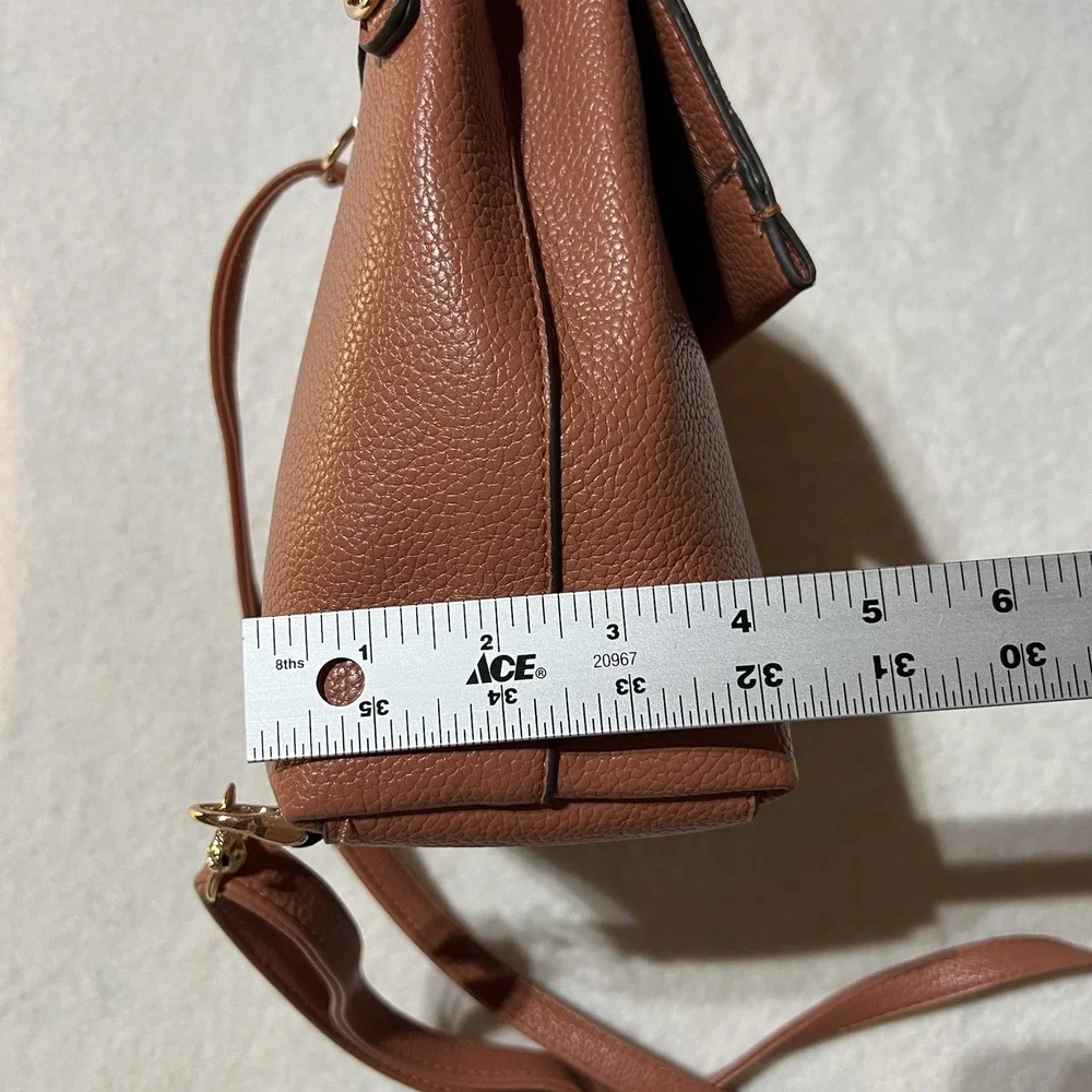 New Day Brown Backpack Converts Crossbody‎ Shoulder Straps